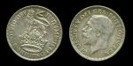 Великобритания 1931 г. • KM# 833 • 1 шиллинг • Георг V • британский лев • регулярный выпуск • XF ( кат. - $15 )