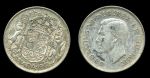 Канада 1942 г. • KM# 36 • 50 центов • Георг VI • серебро • регулярный выпуск • XF+