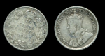 Канада 1912 г. • KM# 23 • 10 центов • Георг V • серебро • регулярный выпуск • F