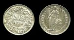 Швейцария 1951 г. B (Берн) • KM# 23 • ½ франка • серебро • регулярный выпуск • MS BU