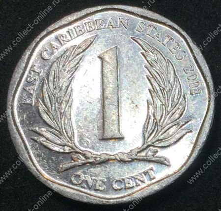 Восточно-Карибский Союз 2002-2011 гг. KM# 34 • 1 цент • XF - AU