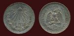 Мексика 1926 г. • KM# 455 • 1 песо • герб Республики • регулярный выпуск • UNC