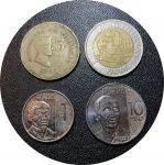 Филиппины 1993-2019 гг. • 1,5,10 песо • набор • 4 монеты • регулярный выпуск • XF-UNC