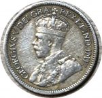 Канада 1921 г. • KM# 23a • 10 центов • Георг V • серебро • регулярный выпуск • XF-