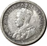 Канада 1919 г. • KM# 23 • 10 центов • Георг V • серебро • регулярный выпуск • VF