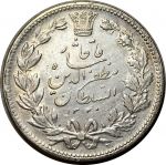 Иран 1902 г. • KM# 976 • 5000 динаров(5 кранов) • лев • регулярный выпуск • BU- ( кат.- $100 )