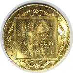 Нидерланды 1928 г. • KM# 83.1 • дукат • кирасир • золото 983 - 3.49 гр. • MS BU Люкс!!