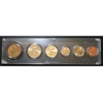 Канада 1991 г. • 1 цент - $1 • Регулярный выпуск (6 монет) • годовой набор • MS BU specimen!