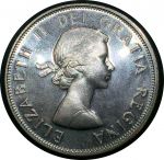 Канада 1964 г. • KM# 56 • 50 центов • Елизавета II • серебро • регулярный выпуск • MS BU пруфлайк!