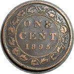 Канада 1895 г. • KM# 7 • 1 цент • Виктория • регулярный выпуск • VF+