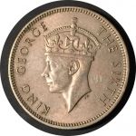 Малайя 1948 г. • KM# 9 • 20 центов • Георг VI • регулярный выпуск • BU ( кат.- $ 20 )