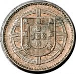 Португалия 1918 г. • KM# 565 • 1 сентаво • государственный герб • регулярный выпуск • UNC-