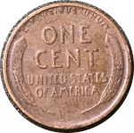 США 1923 г. • KM# 132 • 1 цент • "пшеничный" цент • Авраам Линкольн • регулярный выпуск • VF-