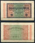 ГЕРМАНИЯ 1923г. P# 85b / 20000 МАРОК XF      