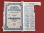 Франция 1926 г. • Африканская электро-сбытовая компания • 100 франков • акция с купонами • XF+