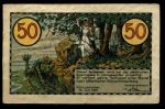 Кёнигсвинтер Германия 1921г. / 50 пф. / ангел в лесу / AUNC