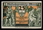 Ильзенбург Германия 1921г. / 25 пф. / картинки из ада / UNC пресс