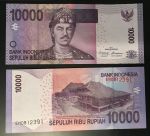 Индонезия 2011г. P# 150b • 10 тыс. рупий • UNC пресс