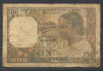 Мадагаскар 1950-1951 гг. • P# 46a • 100 франков • Банк Мадагаскара и Комор • регулярный выпуск • *