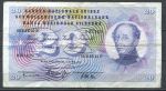 Швейцария 1964 г. • P# 46k sign. 41 • 20 франков • Гийом-Анри Дюфур • регулярный выпуск • VF*