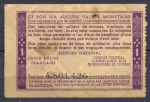 Франция 1941 г. • 1 франк • Петен • на помощь пленным и беженцам "бон солидарности" • F-VF