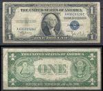 США 1935 г. C • P# 416c • 1 доллар • Джордж Вашингтон • серебряный сертификат • +/- F-