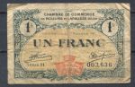 Франция • Мулен и Лапалис 1921 г. • 1 франк • выпуск торговой палаты • F