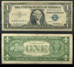 США 1957 г. • P# 419 • 1 доллар • Джордж Вашингтон • серебряный сертификат • F