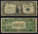 США 1935 г. A • P# 416a • 1 доллар • Джордж Вашингтон • серебряный сертификат • VG