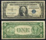 США 1935 г. D • P# 416D2 • 1 доллар • Джордж Вашингтон • серебряный сертификат • F-