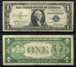 США 1935 г. E • P# 416D2 • 1 доллар • Джордж Вашингтон • серебряный сертификат • F-