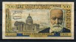 Франция 1955 г. (E 4-8) • P# 133a • 500 франков • Виктор Гюго • регулярный выпуск • F*