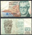 Ирландия 1998 г. • P# 76b • 10 фунтов • Джеймс Джойс • регулярный выпуск • F-VF*
