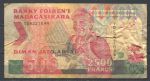 Мадагаскар 1993 г. • P# 7A • 2500 франков(500 ариари) • журавль • регулярный выпуск • F