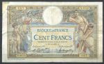 Франция 1923 г. (25-8) • P# 71c • 100 франков • регулярный выпуск • VF*
