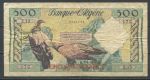 Алжир 1958 г. (24-4) • P# 117 • 500 франков • орлы • регулярный выпуск • F*