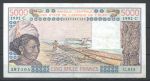 Западноафриканский союз • Буркина-Фасо 1992 г. • P# 308Cp • 5000 франков • регулярный выпуск • XF