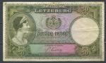 Люксембург 1944 г. • P# 45 • 50 франков • герцогиня Шарлотта • регулярный выпуск • XF-