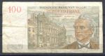 Бельгия 1954 г.(24.11) • P# 129b • 100 франков • Леопольд I • регулярный выпуск • F-VF*