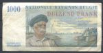 Бельгия 1950 г.(21.08) • P# 131 • 1000 франков • Альберт • регулярный выпуск • VF*