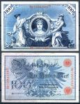 Германия 1908 г. • P# 33a A • 100 марок • красный номер • регулярный выпуск • VF+ ( кат. - $ 10+ )