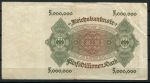 Германия 1923 г. • P# 90 • 5000000 марок • регулярный выпуск • XF+