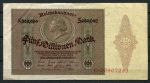 Германия 1923 г. • P# 90 • 5000000 марок • регулярный выпуск • XF+