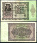 Германия 1922 г. • P# 80 • 50 тыс. марок • бургомистр Арнольд фон Браувеллер • регулярный выпуск • XF+ ( кат. - $20 )