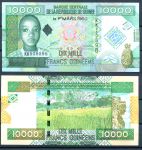 Гвинея 2010 г. • P# 45 • 10000 франков • лес • регулярный выпуск • UNC пресс