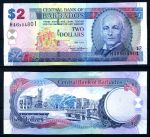 Барбадос 2007 г. • P# 66a • 2 доллара • Джон Редмэн Бовелл • регулярный выпуск • UNC пресс