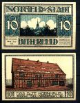 БИТТЕРФЕЛЬД 1921г. 10 ПФ. ГОРОД UNC ПРЕСС