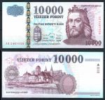 Венгрия 1999 г. • P# 183c • 10000 форинтов • король Иштван I Святой • регулярный выпуск • UNC пресс