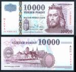 Венгрия 2005 г. • P# 192ds • 10000 форинтов • король Иштван I Святой • регулярный выпуск(Specimen) • UNC пресс