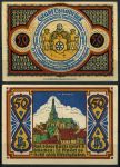 Оснабрюк 1921 г. • 50 пфеннигов • герб • собор св. Марии • UNC пресс